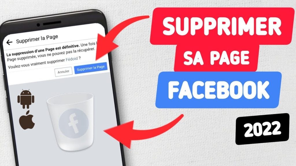Comment supprimer une page Facebook