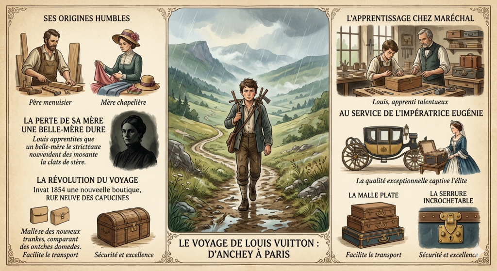 Louis Vuitton : L’Incroyable Épopée du Hardi Jurassien devenu Empereur du Luxe