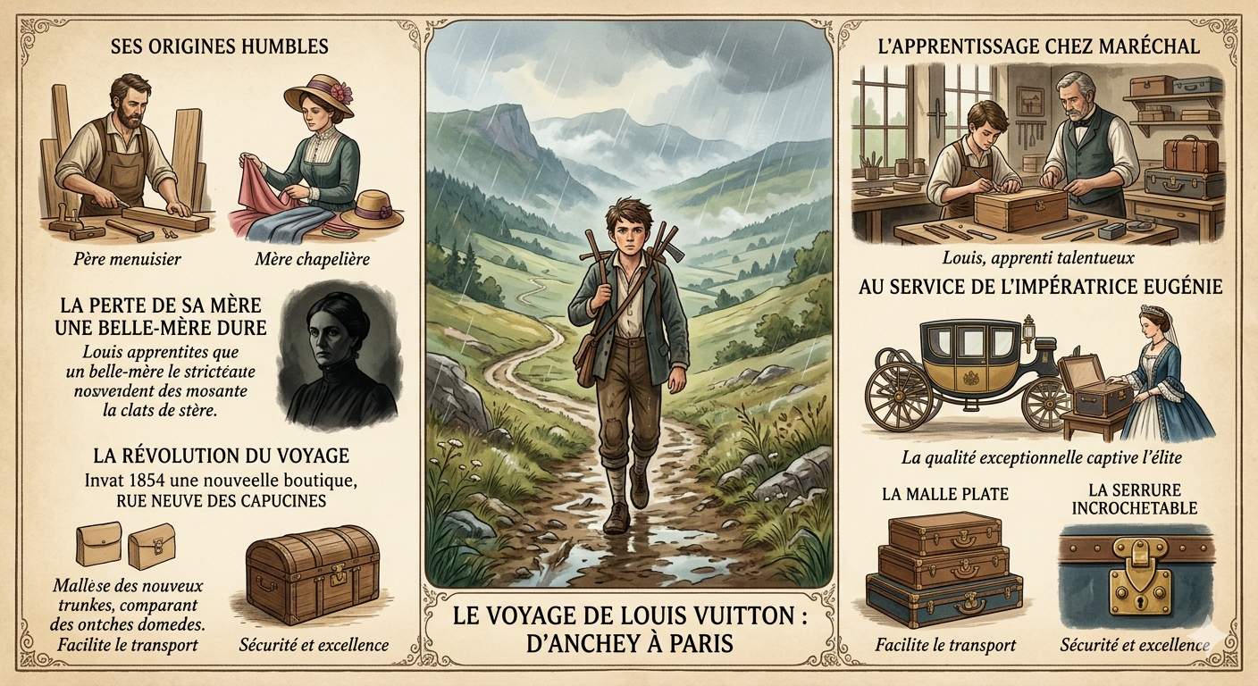Louis Vuitton : L’Incroyable Épopée du Hardi Jurassien devenu Empereur du Luxe